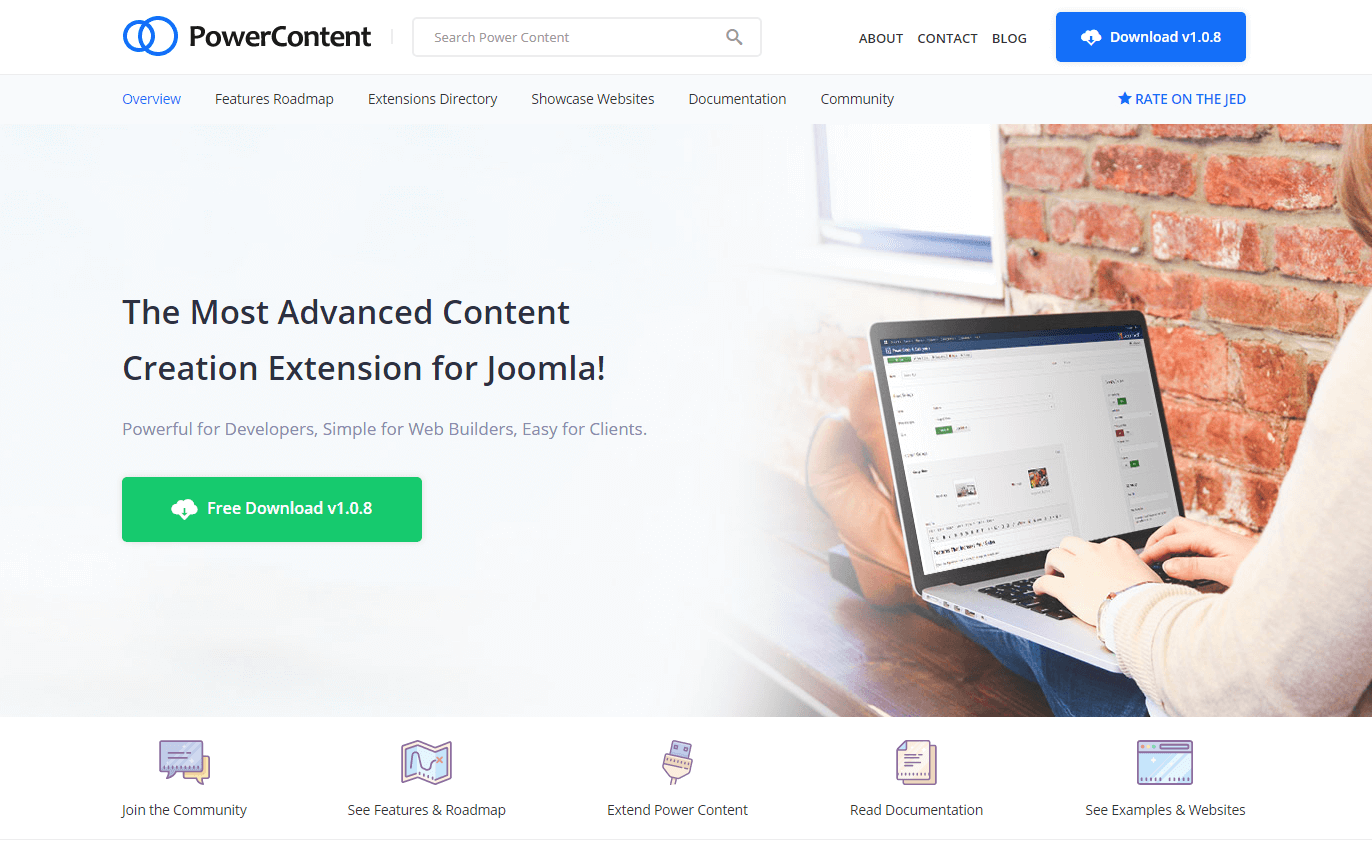 Power Content New Website